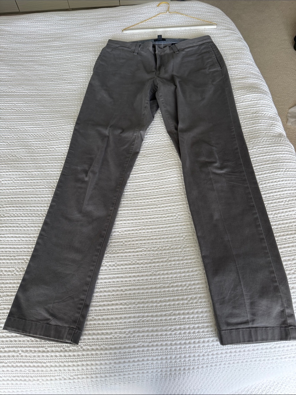 14th & Union Slim Fit Pants in Gray